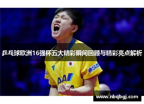 乒乓球欧洲16强杯五大精彩瞬间回顾与精彩亮点解析