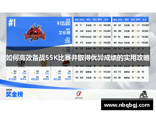 如何高效备战55K比赛并取得优异成绩的实用攻略